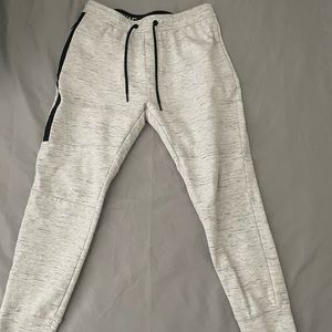 Slightly worn, and really comfortable!